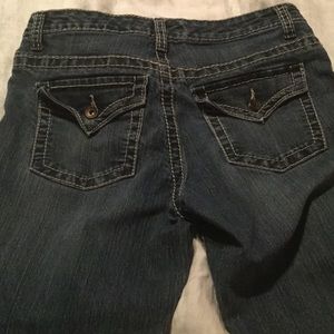 Cropped/ankle length skinny jeans